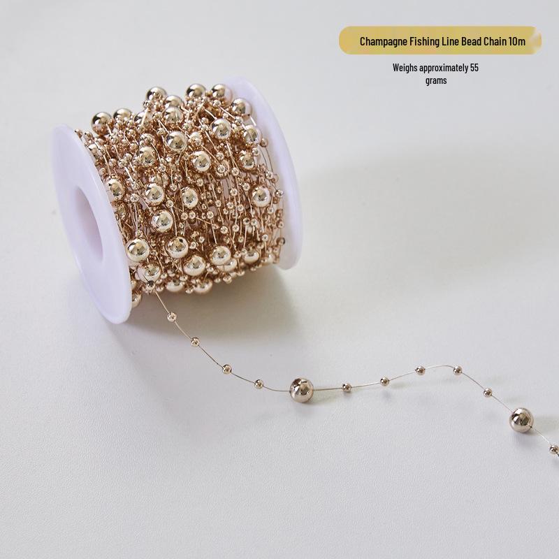 DIY Pearl Beaded Christmas Tree Ornaments - Creative Holiday Decor