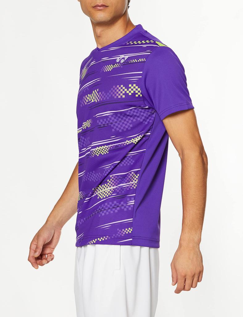 Short Sleeve Shirt Game Shirt Purple SS [Yonex] (Fit Style) (039)