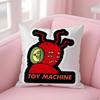 T-Spielzeug M-Maschinen S-Skates Kissenbezug Sofa Kurzer Plüsch Doppelseitiger HD-Druck Zimmer Heim Büro Geschenk Kissenbezug