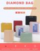 BAELLERRY Women's Multi-color Korean Style Embossed Thin Zipper Card Holder