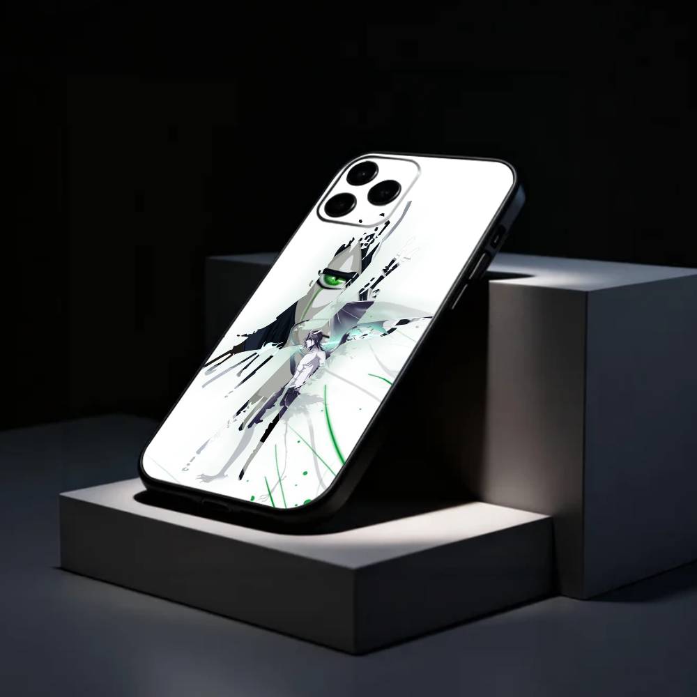 Anime U-Ulquiorra Cifer     Phone Case Silicone Soft For IPhone 17 16 15 14 13 12 11 X XR Plus Pro Max Plus