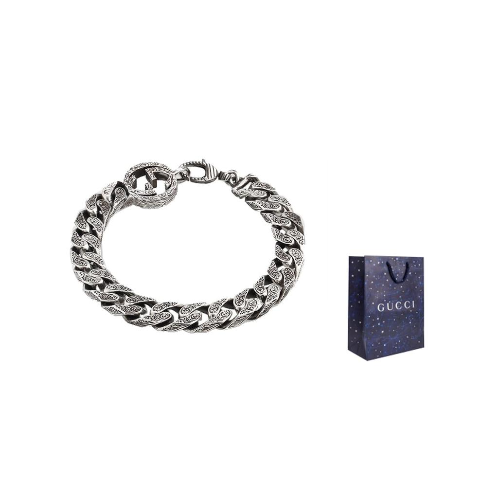 Gucci Interlocking Chain Bracelet 454285-J8400-0811