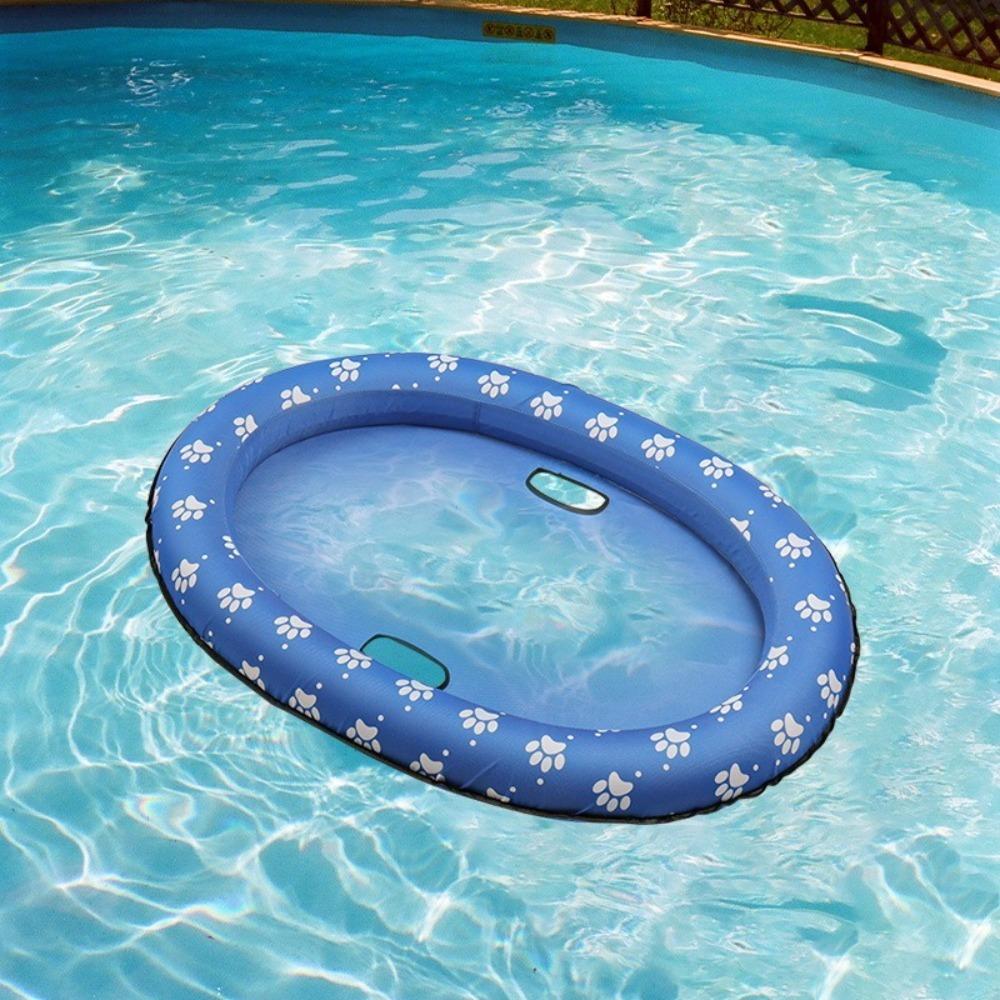 Galleggiante per Cani in PVC Pieghevole Galleggiante per Animali Domestici da Viaggio Zattera Gonfiabile per Animali Domestici Lettino Solare