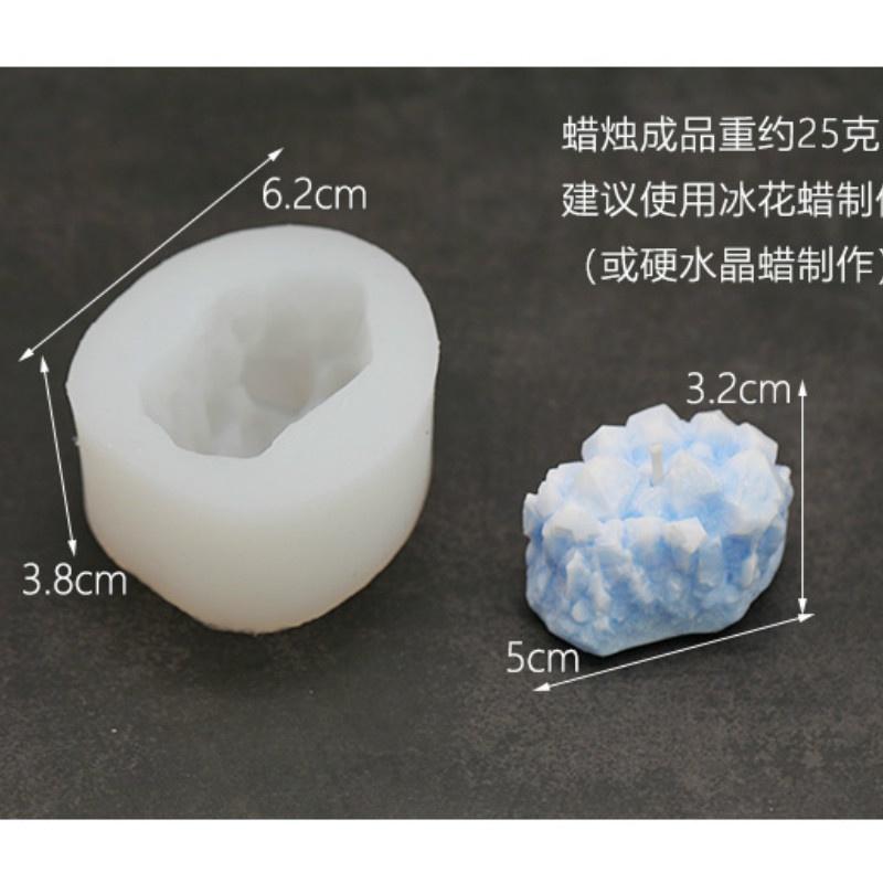 Rock Ore Candle Mold Handmade Iceberg Shape Scented Candle DIY Material