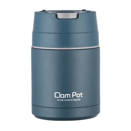 

Aseech Vacuum Insulated Lunch Jar, 800ml Capacity, Perfect for Cold Noodles, Lightweight, Compact, Large Capacity, Leak-Proof, with Spoon, Double-Wall