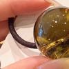 2Pcs Women Hair Ropes Transparent Jelly Ball Design High Elasticity Hair Ties No