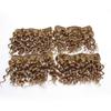 Tissage Naturel Synthetisches Webhaar 6 Zoll Ombré Lockiges Haar 6 Farben 4 Stück 1 Los