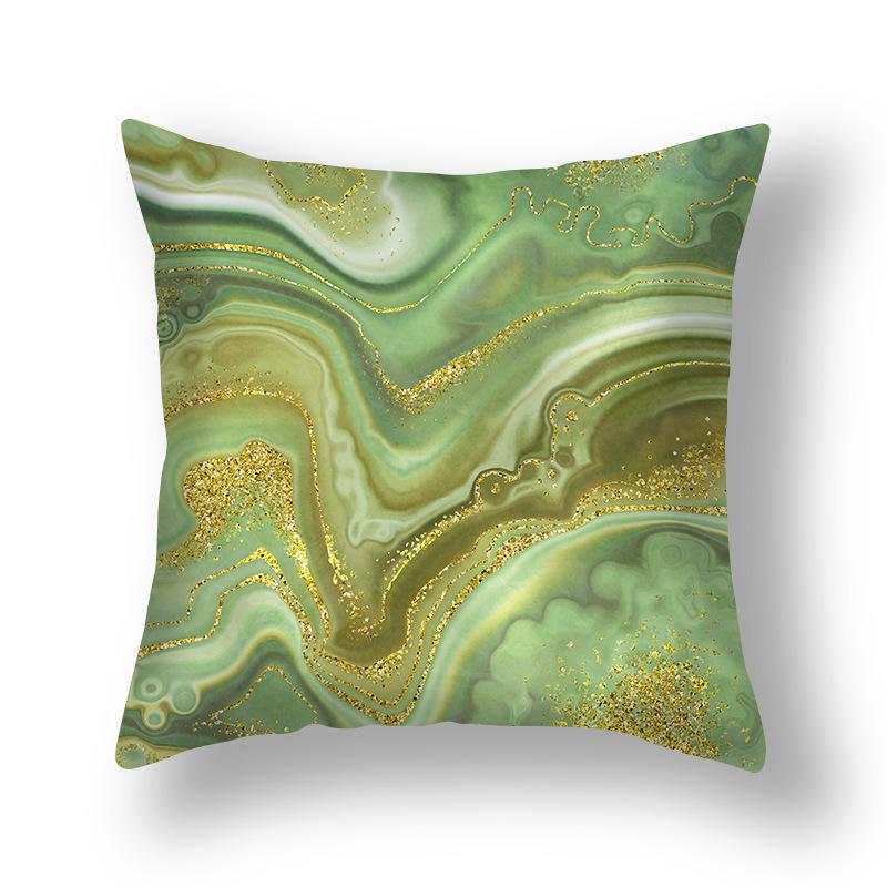 Geometric Nordic Gilt Simple Style Home Printed Pillow Cover Cushion Cover