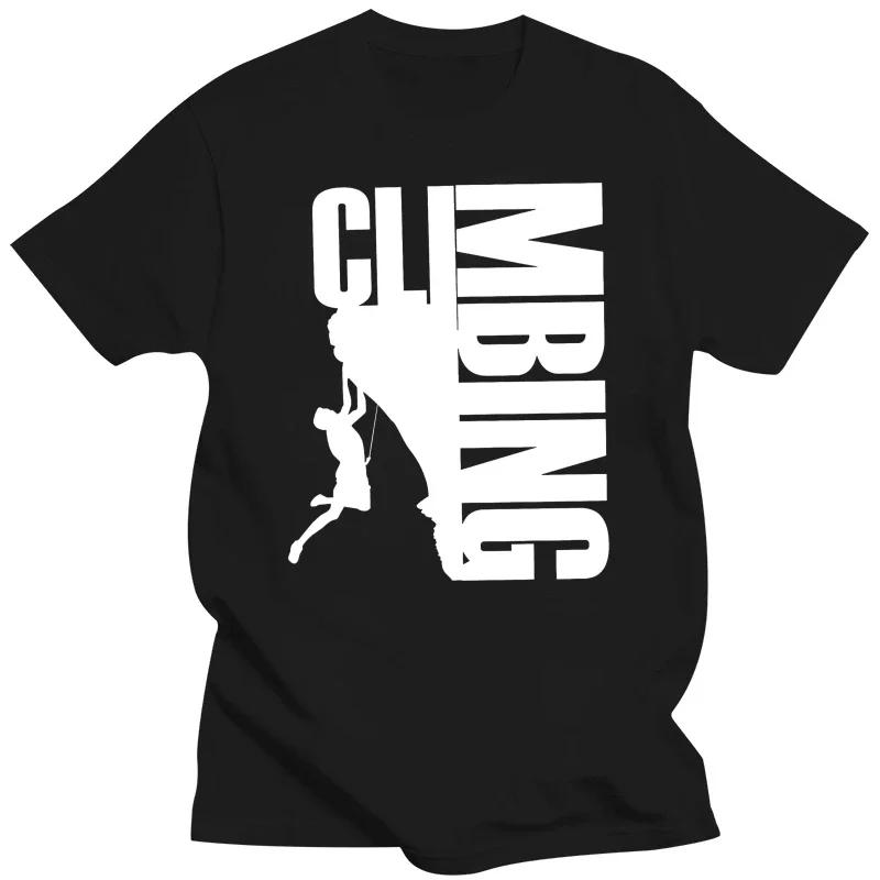 2025 Summer Tee Rock Climbing Woman Man Cotton T Shirt Free Climb  Klettern Extreme Bergsteiger S 4XL