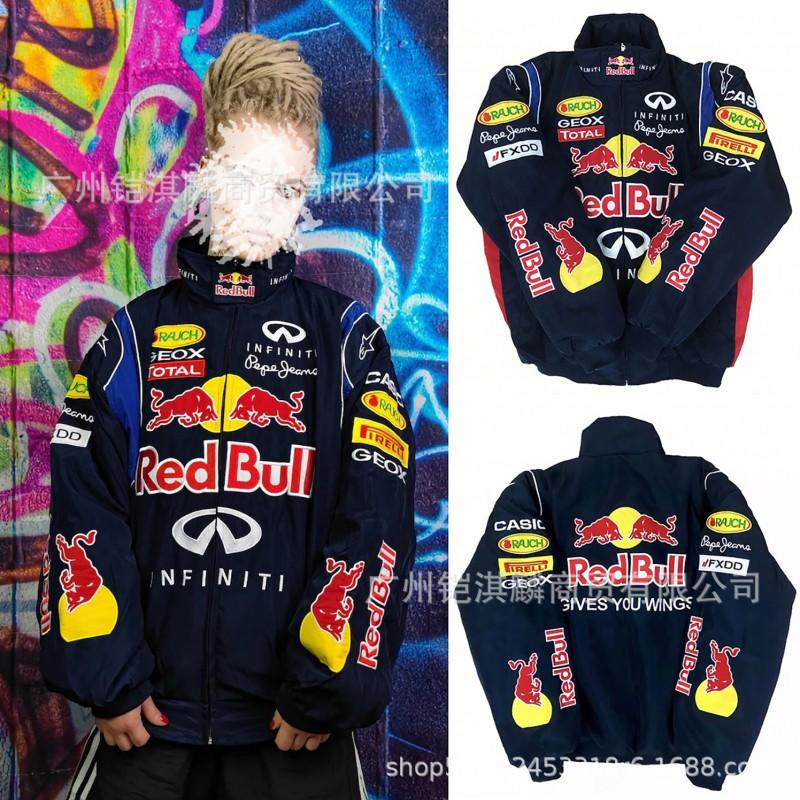 Gruba Bawełniana Haftowana Kurtka Motocyklowa Unisex Ciepła Odzież Wierzchnia Sporty Rowerowe