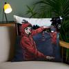 S-Scissor Seven Pillow Case Office Sofa Dorm Chair Back Short Plush Double-sided Printing Home  Cushion Cover