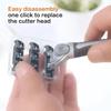 Private Label Six-Layer Black Manual Razor Replacement Blade