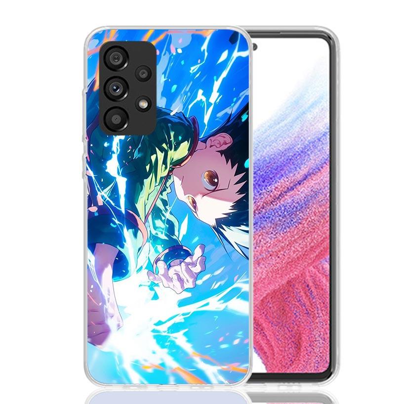 

Huner X-Hunters Gon Phone Case for Samsung Galaxy A52 A51 A50S A12 A22 A32 A72 A10S A30S A31 A71 Note 20 Ultra 10 Plus S10 Galax Samsung A52