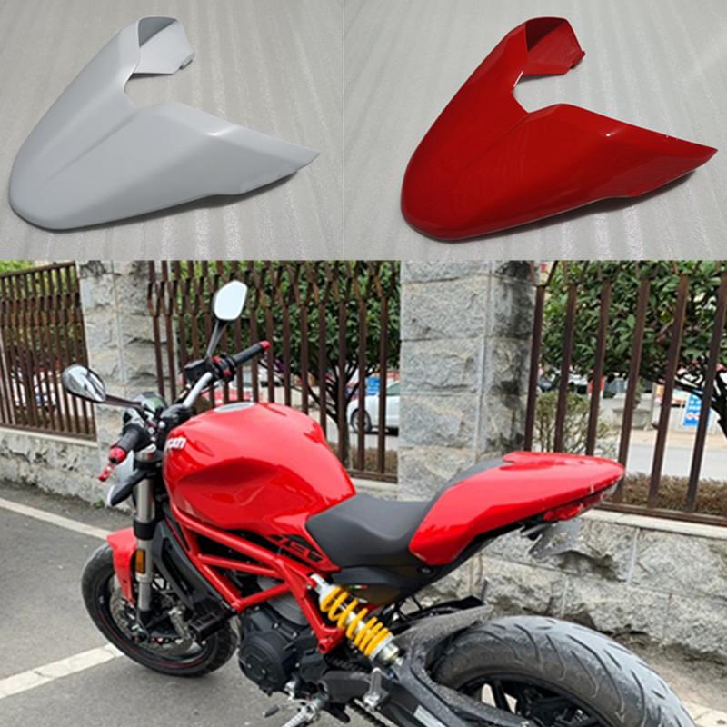 Accesorios para Motocicleta Cubreasiento Carenado Trasero Individual Doble Para Ducati Monster 797 821 1200 2017 2018 2019 2020 2021 Carbono