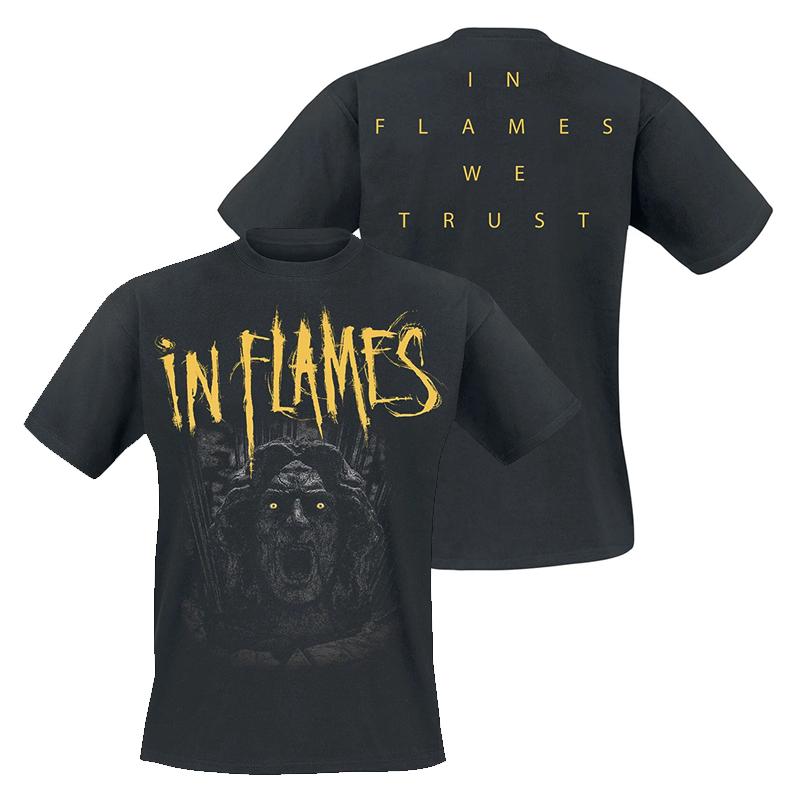 In Flames A Swedish Metal Casual Tshirt Luxury Brand for Men and Women Top 2026 New Band Logo