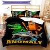 3pcs Italian Brainrot characters2 pattern bedding set duvet cover set includes duvet cover &pillowcases, perfect all season bedroom decoration & gift