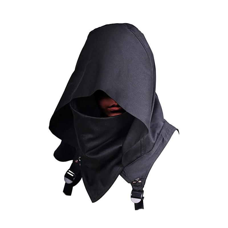 Stylish Unisex Medieval Assassin Inspired Hooded Cloak For Game Character Cosplay
