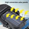 Convenient multi-mode outdoor and courtyard solar LED/COB wall lights, suitable for nighttime, courtyard, garden, roadside, and nighttime safety
