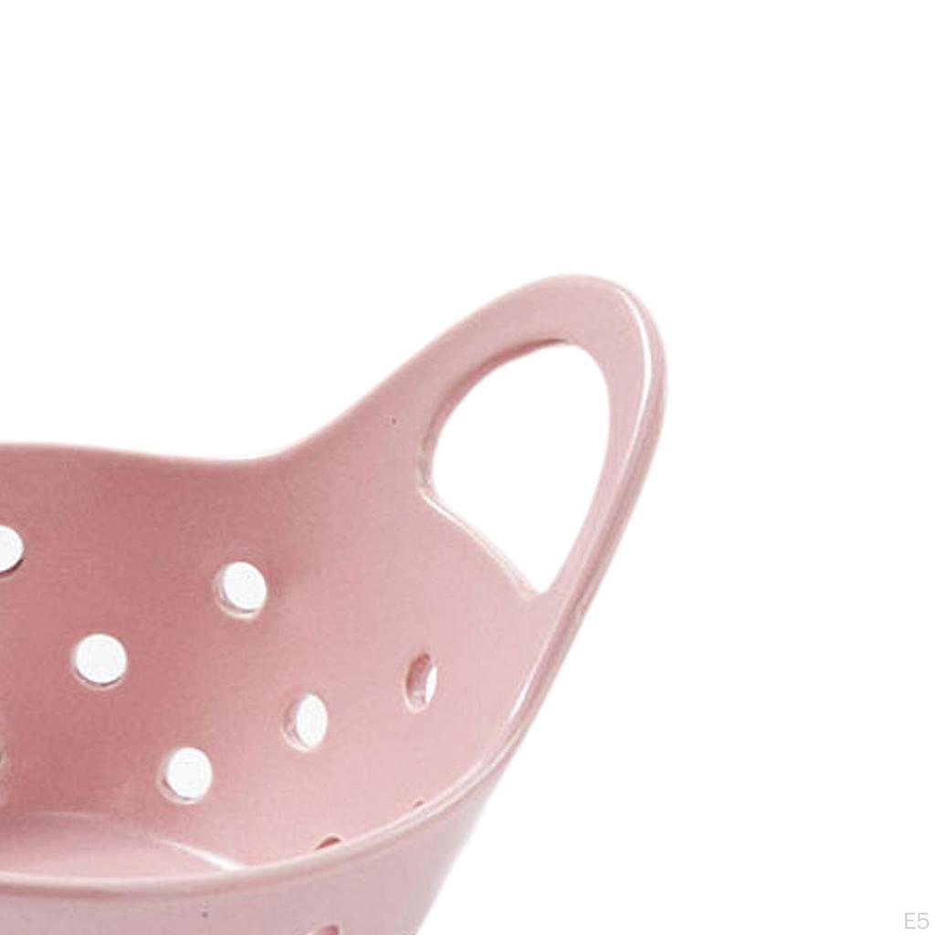 Fruktskål Dørslag Dreneringsbolle Sil for Benkeplate Grønnsak Hjem