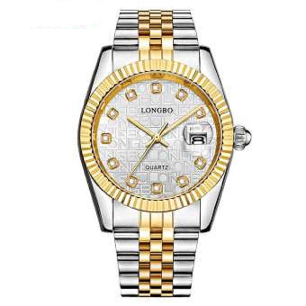 Orologio Uomo GUESS Con Strass E Cinturino Oro - Modello GW0497G2 - 2