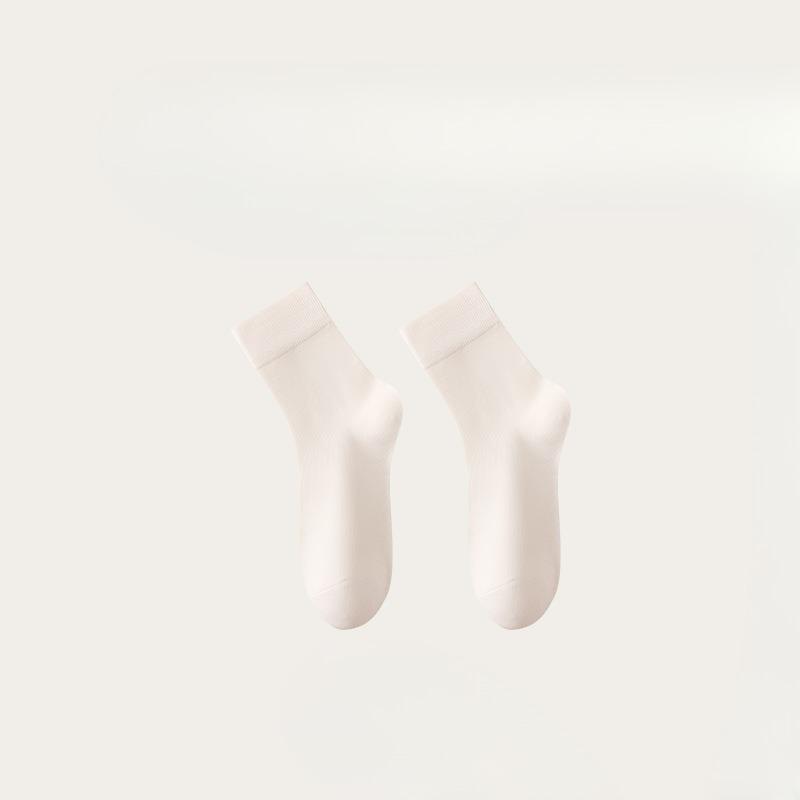 Female Autumn and Winter Fever Moisture Absorption Fever Boneless Bacteriostatic Deodorant Loose Mouth in The Tube Socks