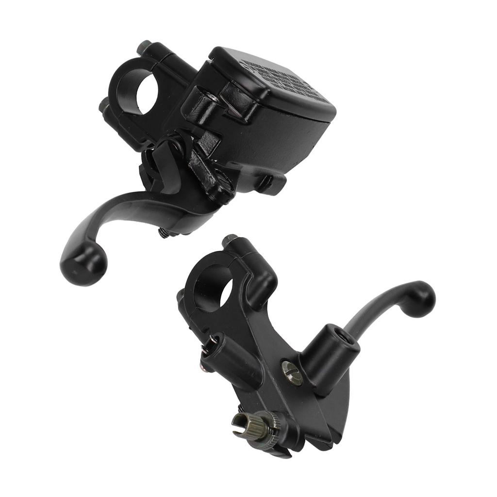22mm Universal Motorcycle Hydraulic Brake Clutch Lever Assembly Black CNC Aluminium Alloy