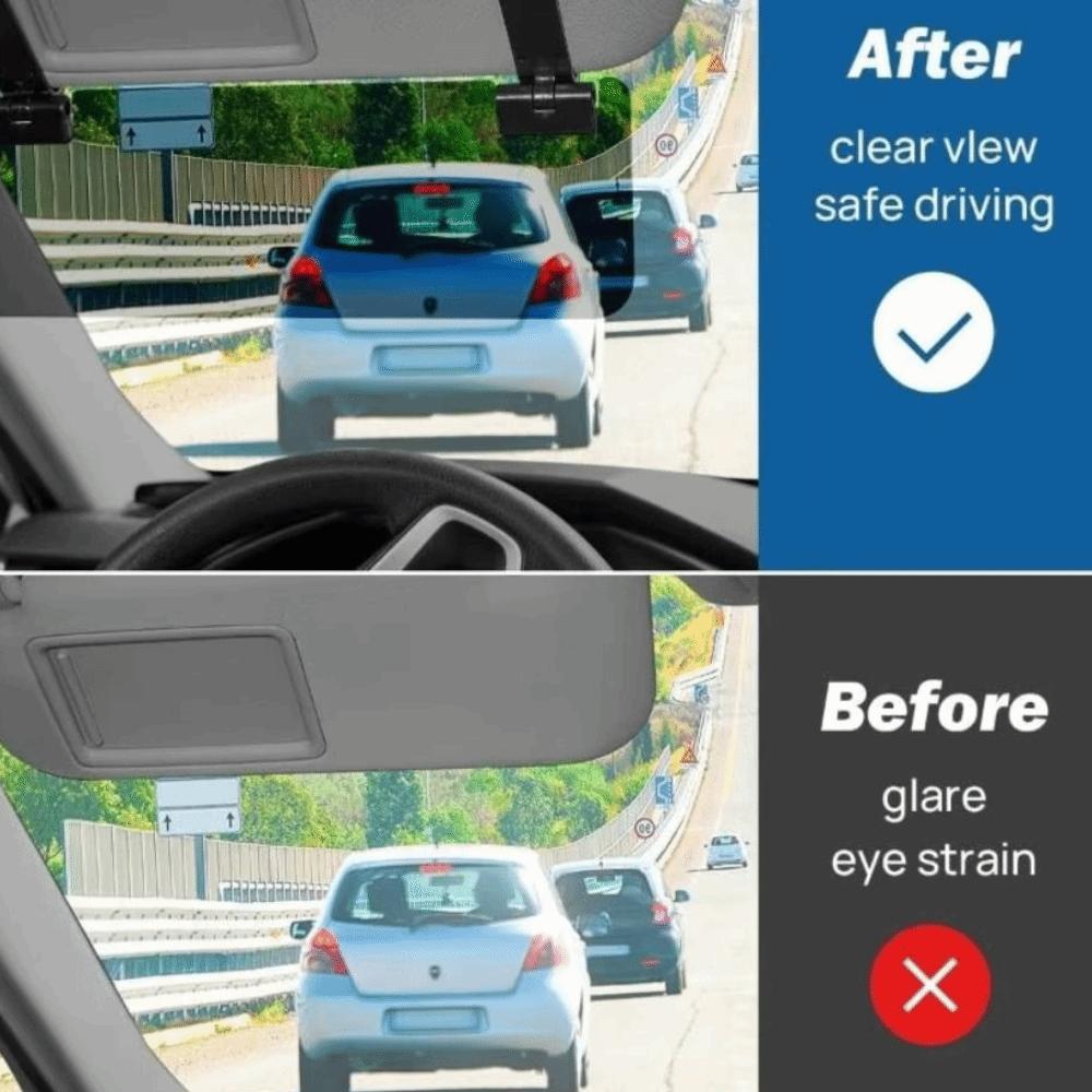 Stabiler Auto-Sonnenschutz Verstellbarer Sonnenschutz-Verlängerer Blendfreier Sonnenschutz Augenschutz