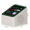 Smart WiFi Weather Forecast Station Clock with Temperature Humidity Display Date for Office Study Dorm Desk Use