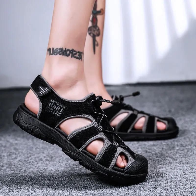 Daily Use Shoes for Men Eva Height Man Sandals With Platform Buy New Design 2024 Summer Sale Non-slip Casual Adult Trend Styles