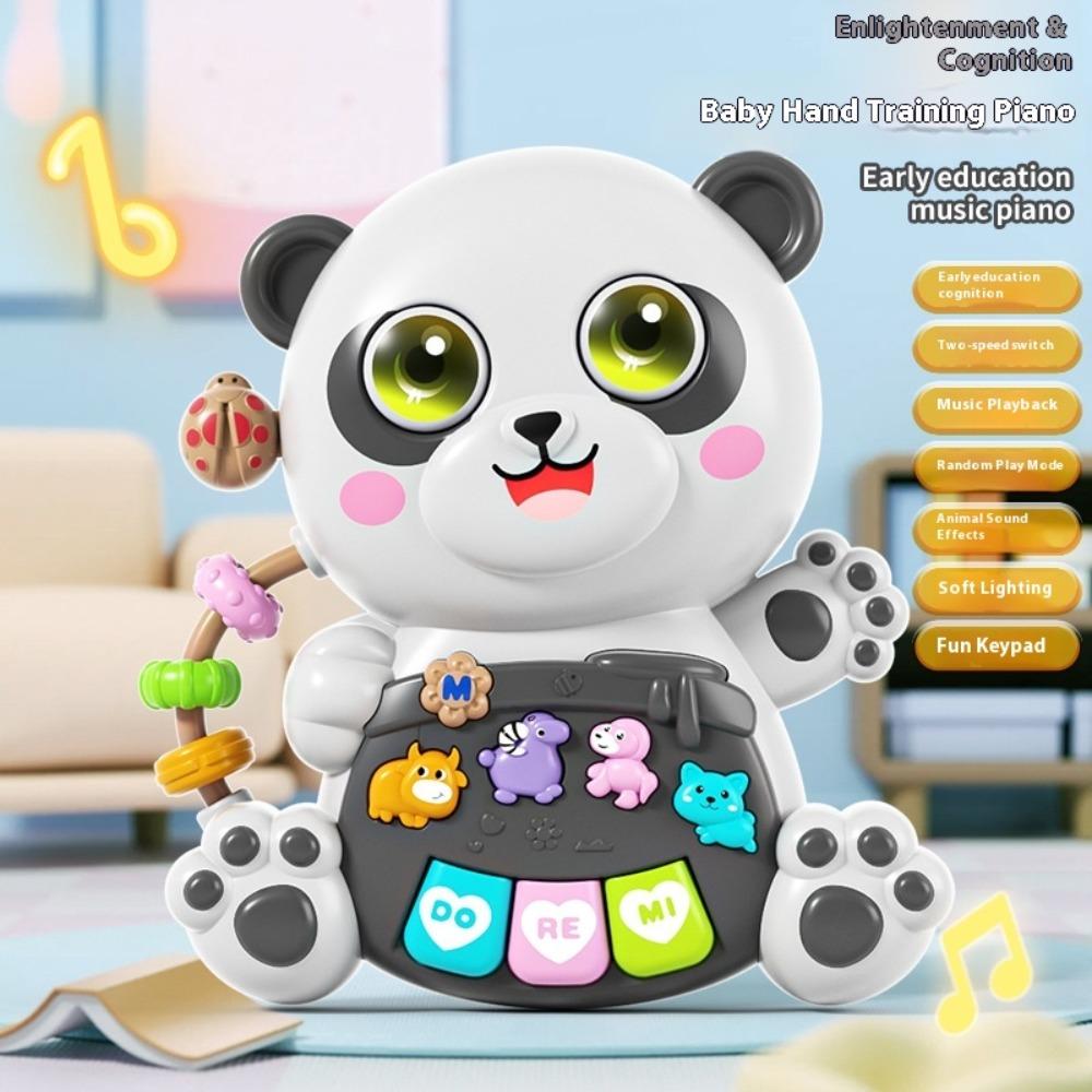 Children's cartoon electronic organ musical instrument early education educational multi-functional electric light toy baby gift