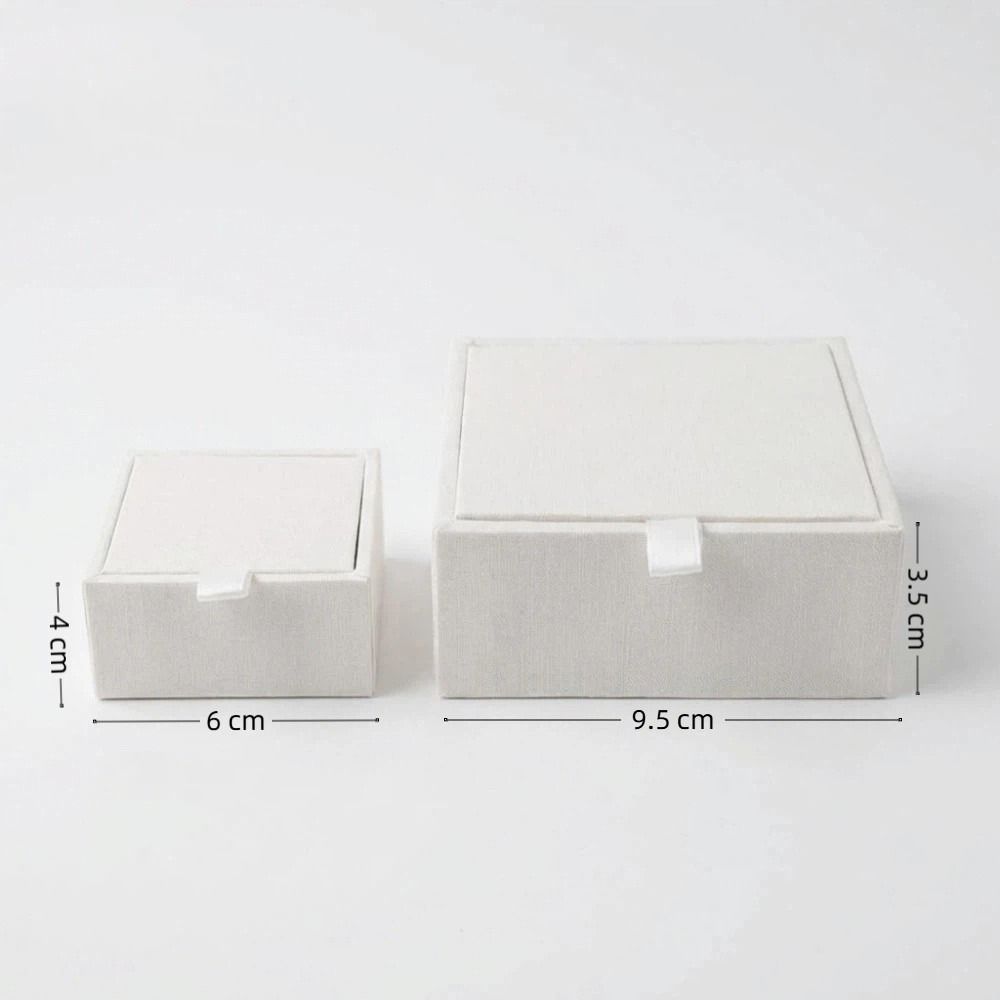 Display Organizer Jewelry Packaging Box Satin Earring Organizer Box Elegant Jewelry Box  Earring