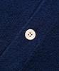 TRILLION Washable Boucle Collar Short Sleeve Knit (Current Navy)
