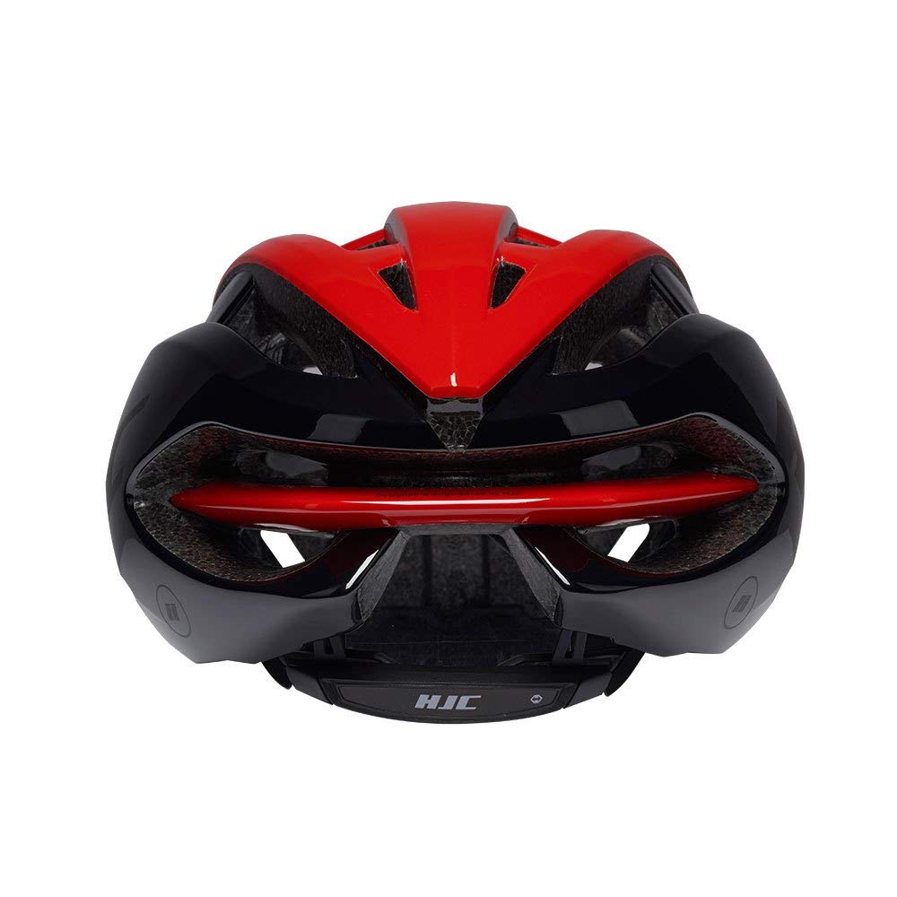 HJC IBEX Road Bike Helmet Model L 2.0 [JCF Certified] Lightweight, High-End (RED BLACK, (58-61cm))