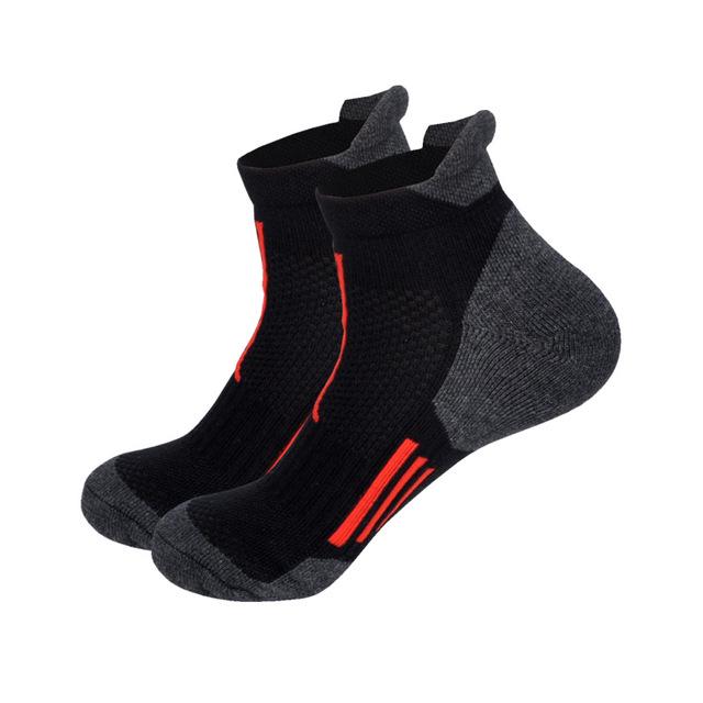 Men Sport Socks Breathable Running Fitness Basketball Cycling Compression Outdoor Ankle Socks