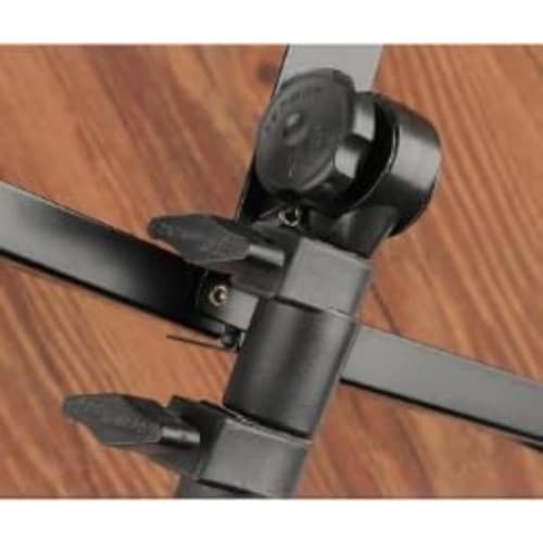 Qfmr Music Stand, Extra Wide, Portable, Height-Adjustable, Folding Music Stand for Guitar and Guzheng (1.6cm Tall)