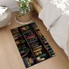 Colorful Owl Indoor Door Mat, Inch, Floor Area Rug for Entryway, Living Room, or Bathroom, Non-Slip Doormat, Animal Owl