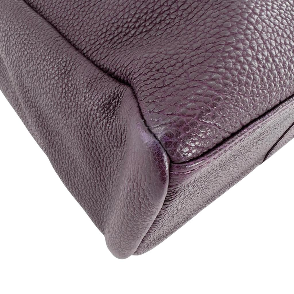 Hermes Fool ToeMM Tote Bag Leysin Purple Unisex Used