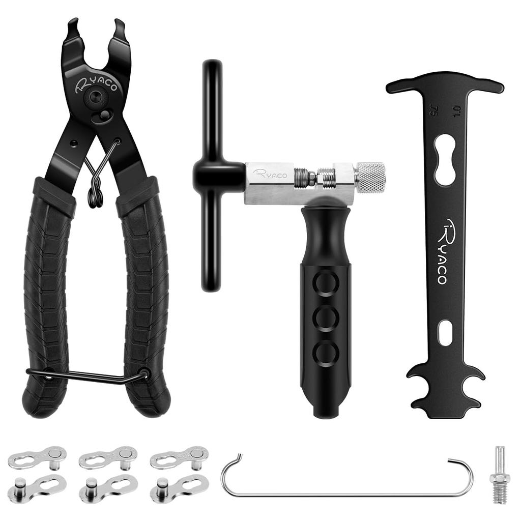 RYACO Chain Chain Master Link Bicycle Chain Checker for Removal and Chain Road Bike Chain Wear Detector Chain Joint and Chain Mountain Bike Chain