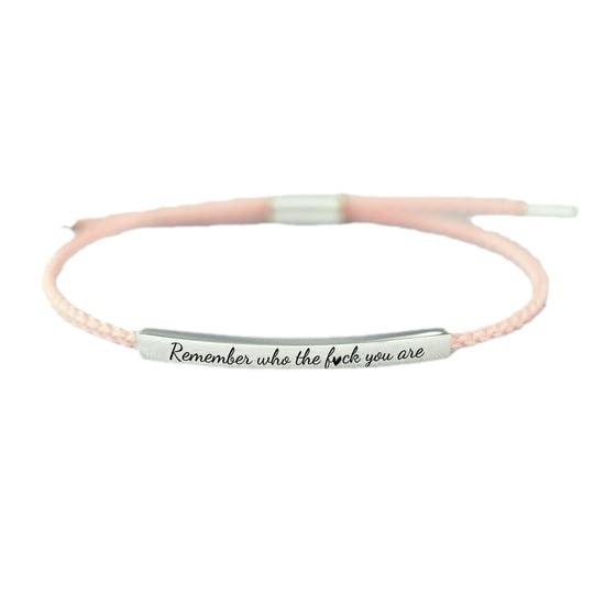 Adjustable Handmade Bracelets, Personalized Information, Unisex Jewelry