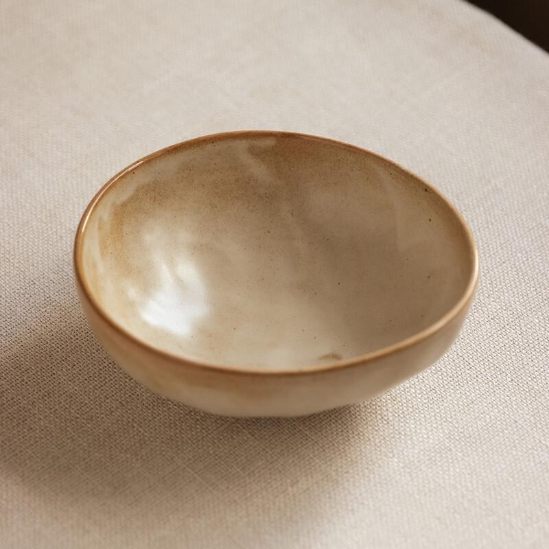 ZISIZ Japanese Rustic Ceramic Irregular Bowl