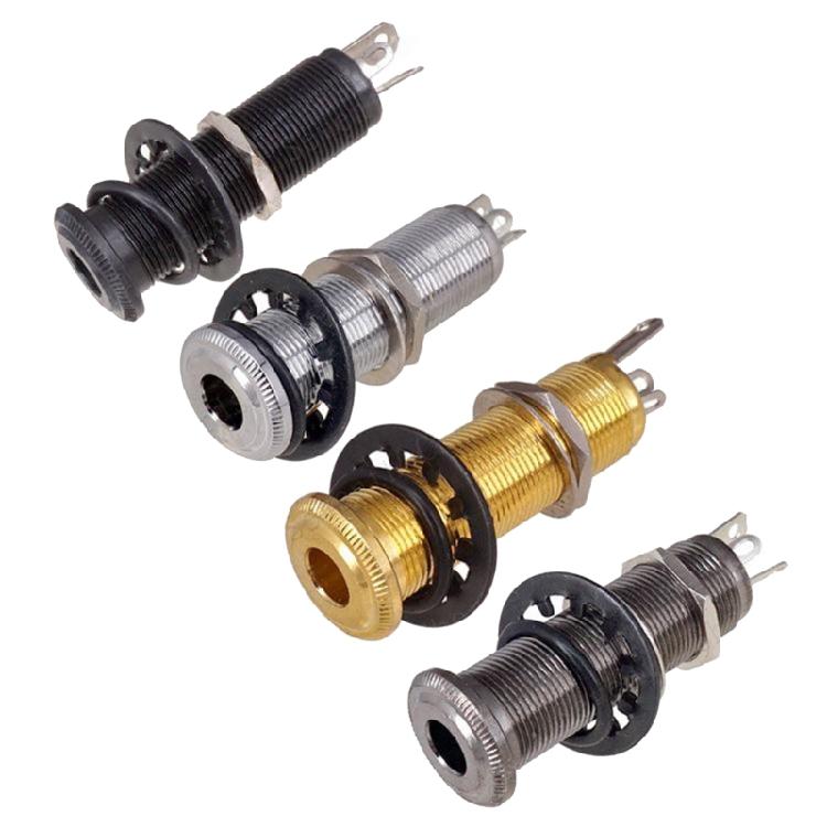 Cylinder Guitar Input Output Jacks Guitar Accessory Guitar Barrels Jacks