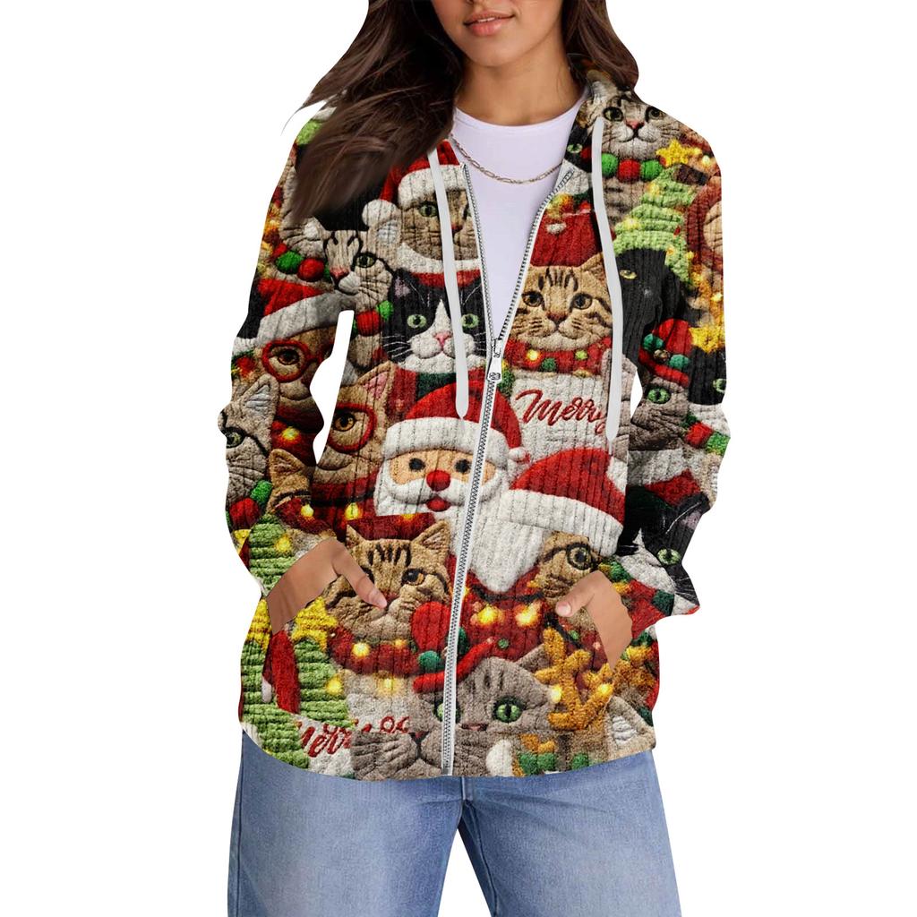 Mikiny pro ženy Trendy topy Ležérní Podzimní Móda Mikina s dlouhým rukávem S kapsami Svetr Lehký