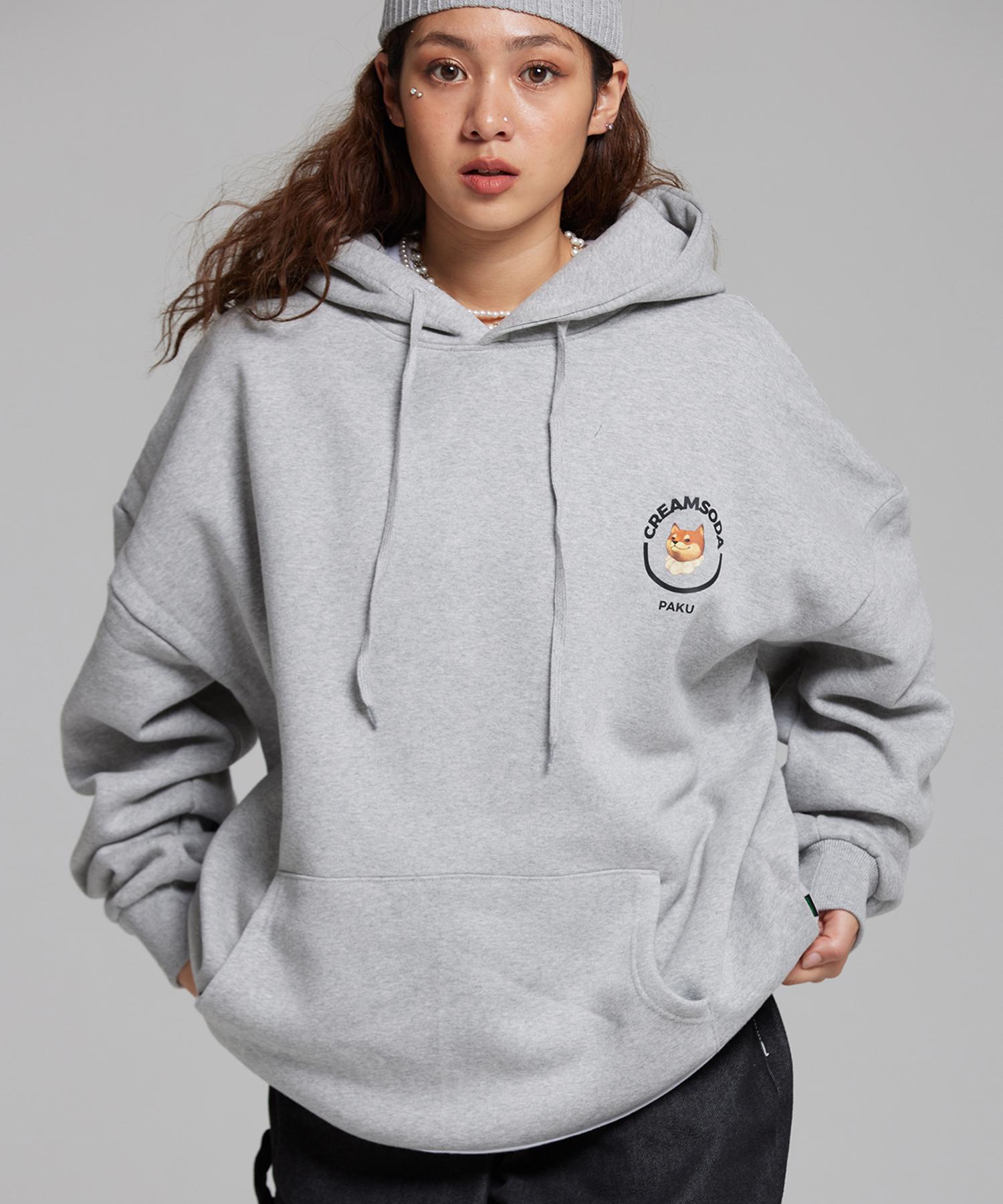 Cream Soda Lab Lab Crl Parku Circle Logo Hoodie Gray M