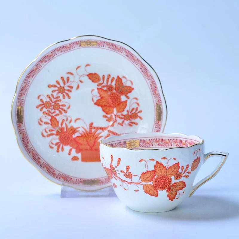 Classical Cup and Saucer Flower Basket