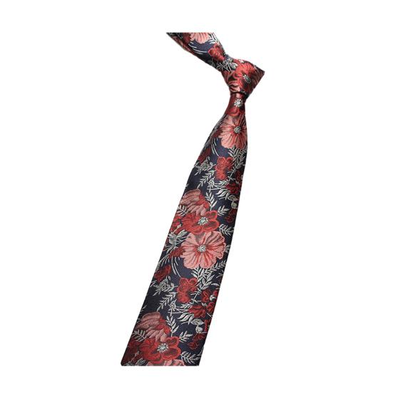 Men Tie Bright Color Multiple Pattern Design Dress Suit Tie Versatile Business Trip Neckwear Outfit Accessory