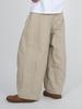 Beoteunseoul Pintuck Wide Balloon Chino Pants (Beige)