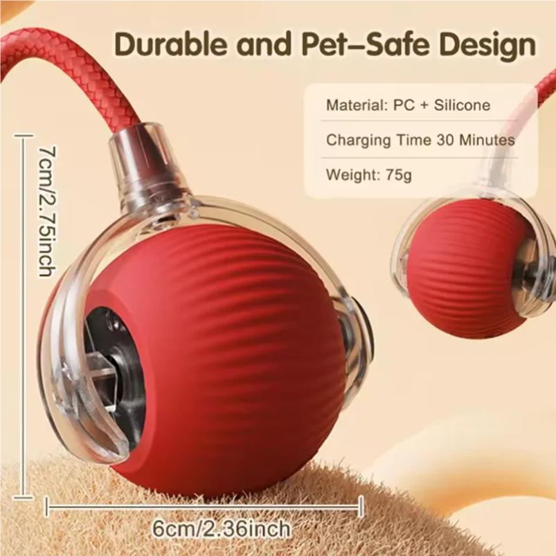 Popular Cat Toys Are Automatically Teasing Cat Balls And Self-Exciting Cat Sticks And Ticks And Resistant To Wear And Bite Pet Toys
