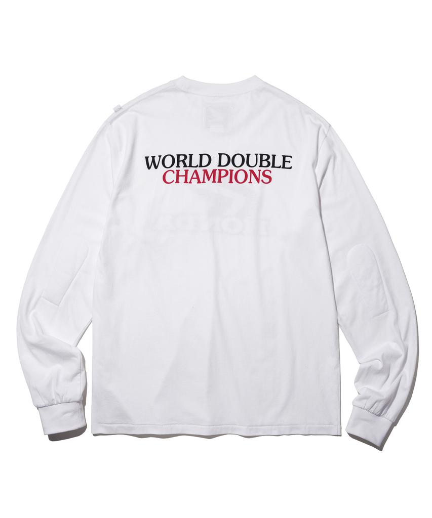 PHYPS MOTORCYCLE [Archive Line] Wing Logo Racing Long Sleeve_White