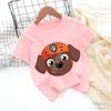 Cute Boys Girls Casuals Tops Summer Birthday Clothing Gift Hots Kids Tshirts Kawaii Cartoon Character Printed Shirts