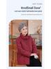 Mom's Winter 2025 Embroidered Chinese-Style Down Jacket for Middle-Aged & Elderly Women